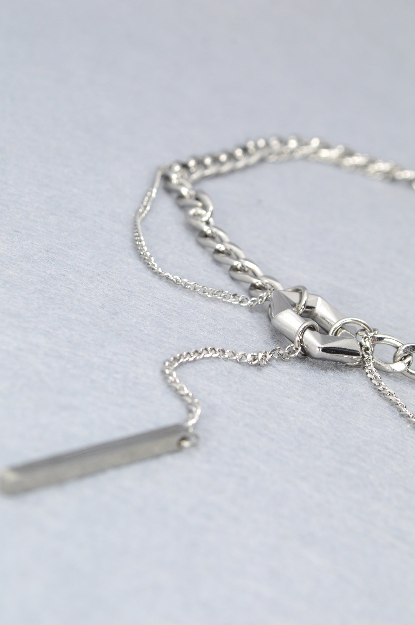 Stainless Steel Layered Choker Necklace | Edgy Punk, Gothic, Minimalist, Unisex Statement Jewelry