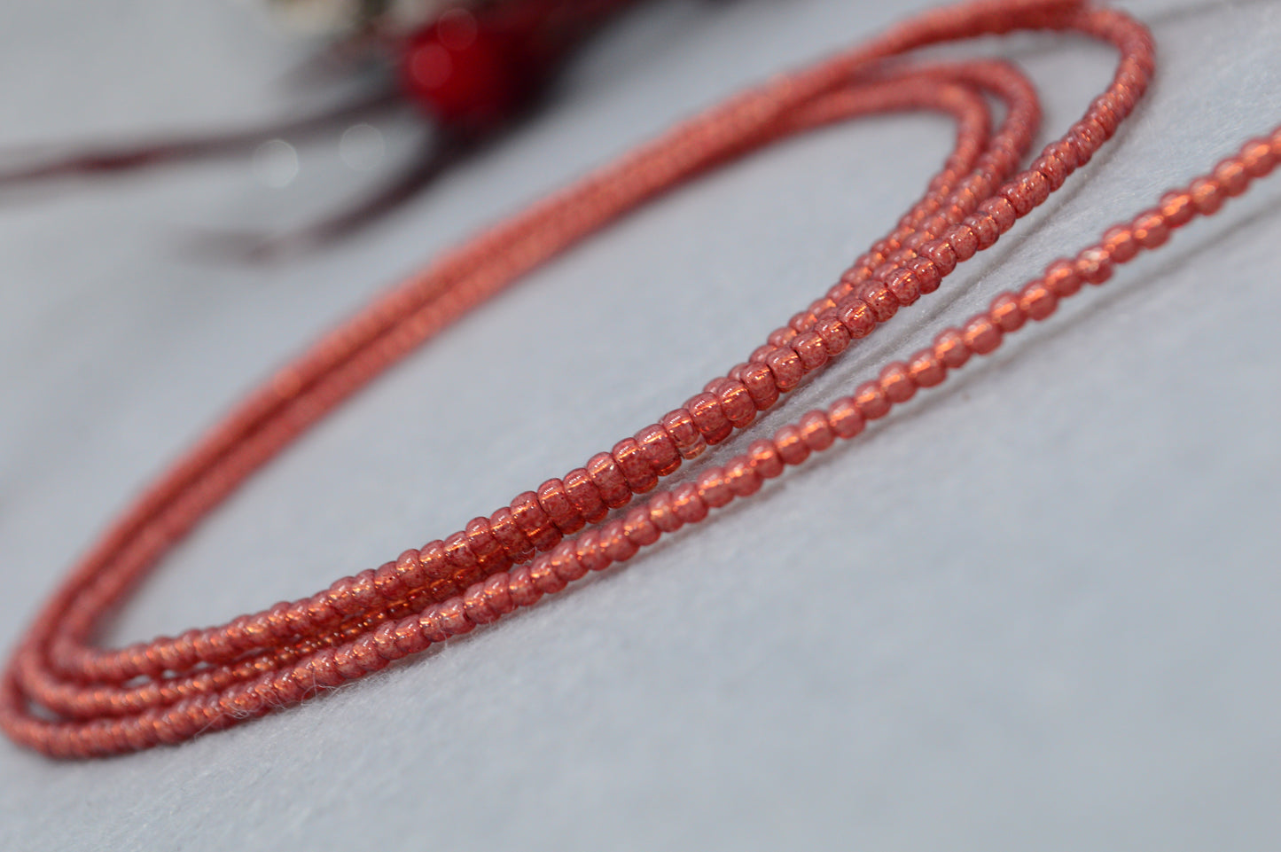 Boho Colorful Beaded Lariat Necklaces – Handmade Wrap Y Necklace with Freshwater Pearls – Blue, Lavender, Purple, Brick Red, Coral
