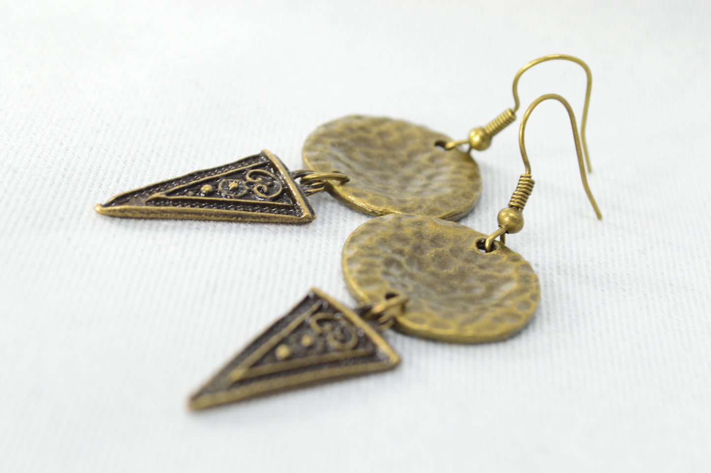 Boho Tribal Geometric Drop Earrings