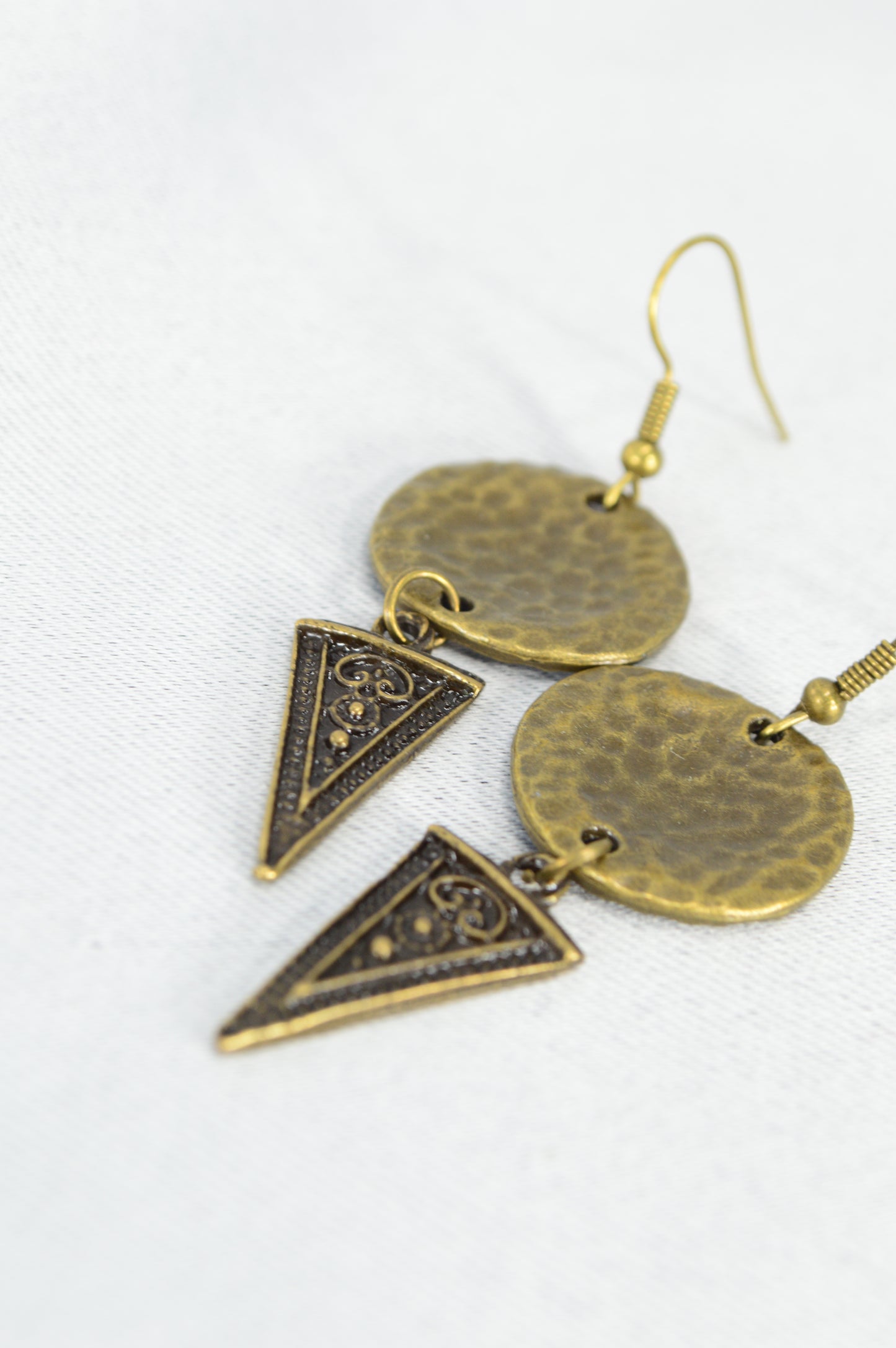Boho Tribal Geometric Drop Earrings