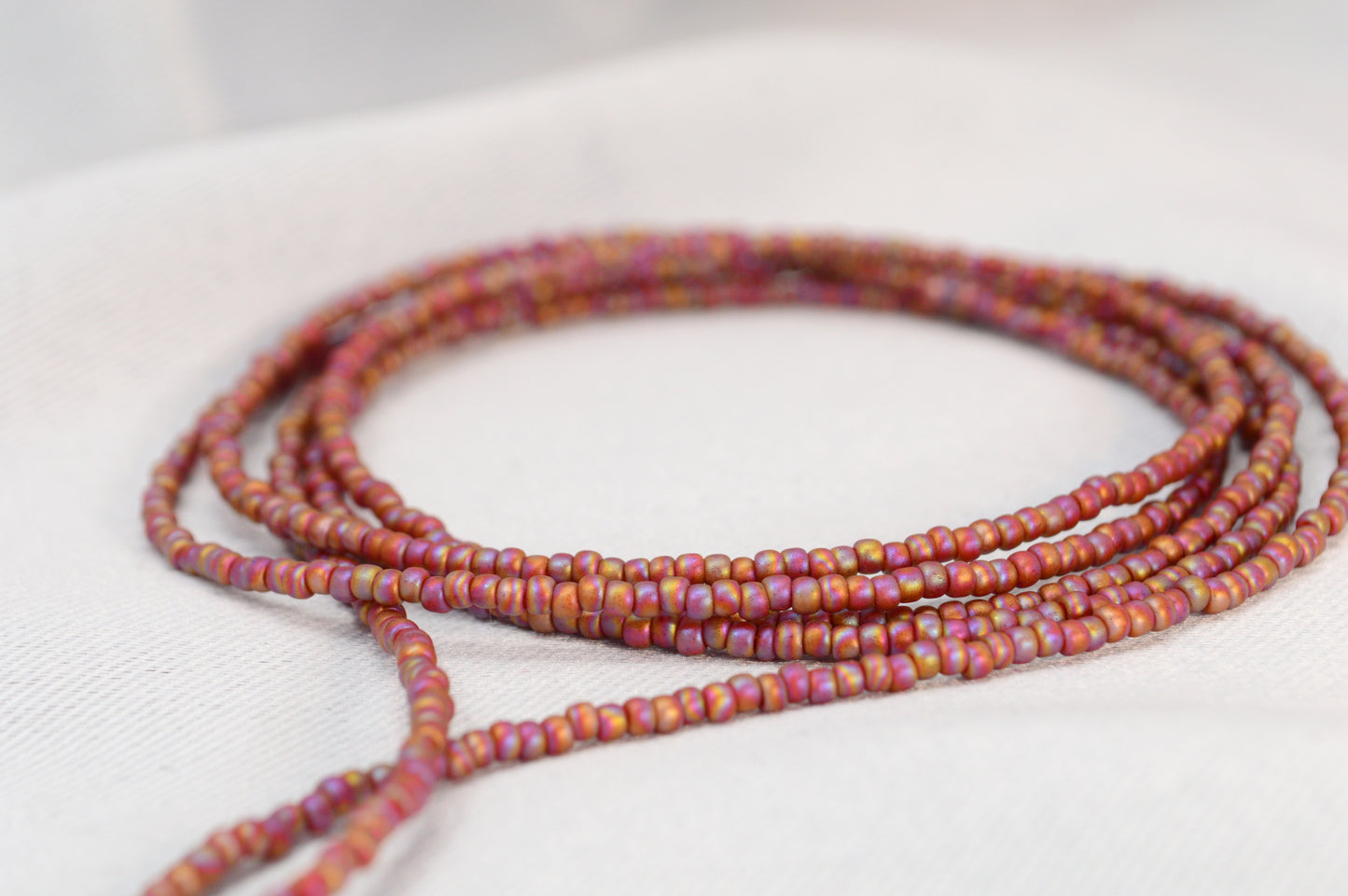 Boho Pearl Lariat Necklace – 31 Colors | Handmade Beaded Y Necklace with Freshwater Pearls | Adjustable Long Layered Necklace for Women