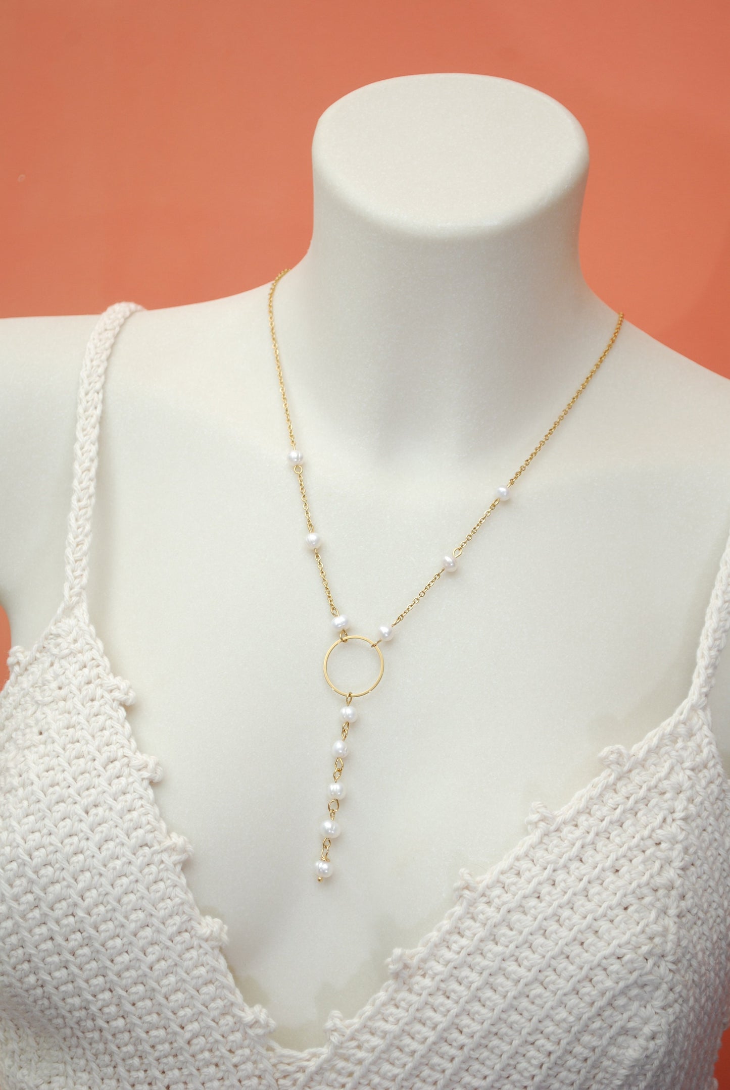 Bohemian Pearl Choker Y Necklace - Unique and Beautiful Jewelry for Weddings and Special Occasions