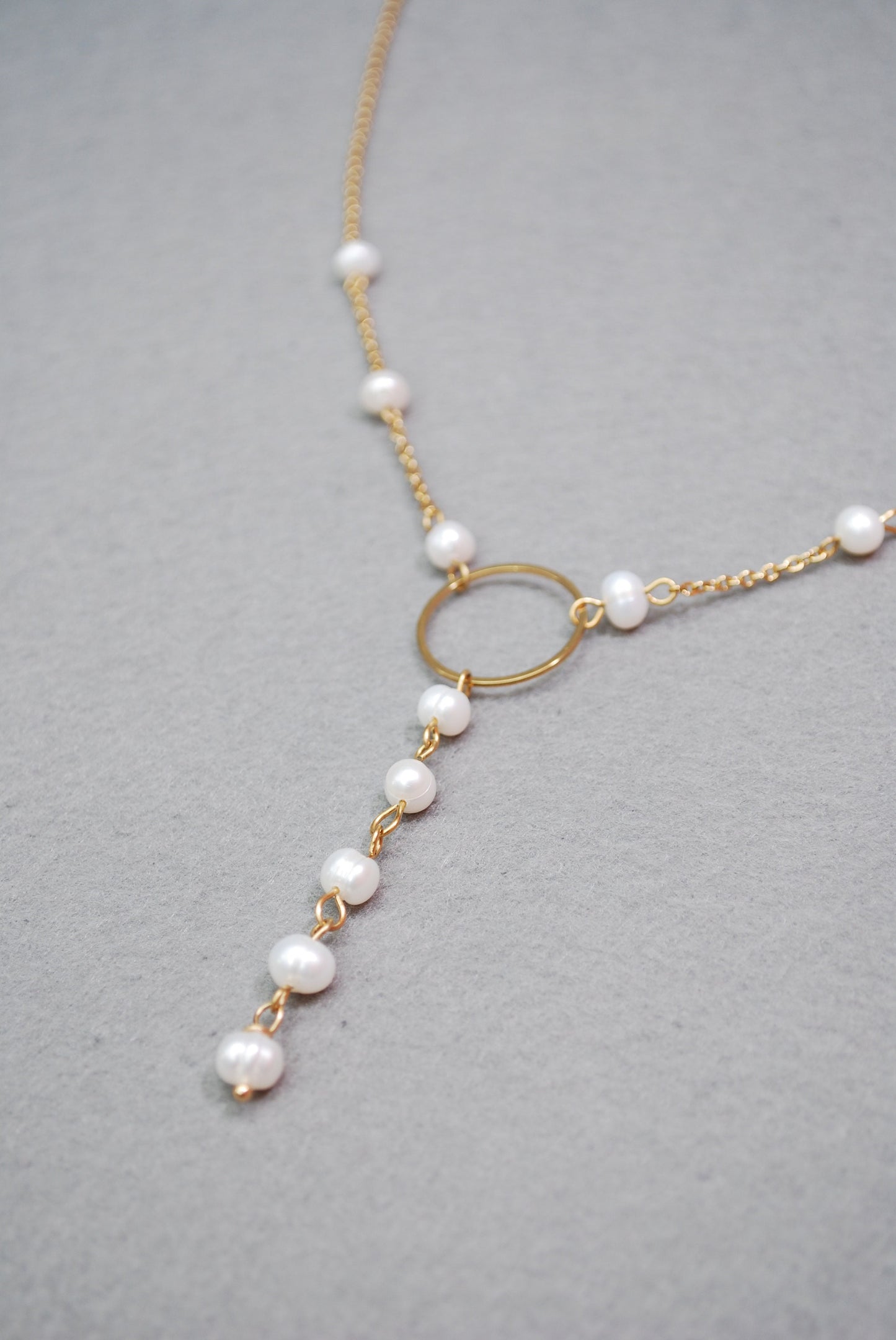 Bohemian Pearl Choker Y Necklace - Unique and Beautiful Jewelry for Weddings and Special Occasions