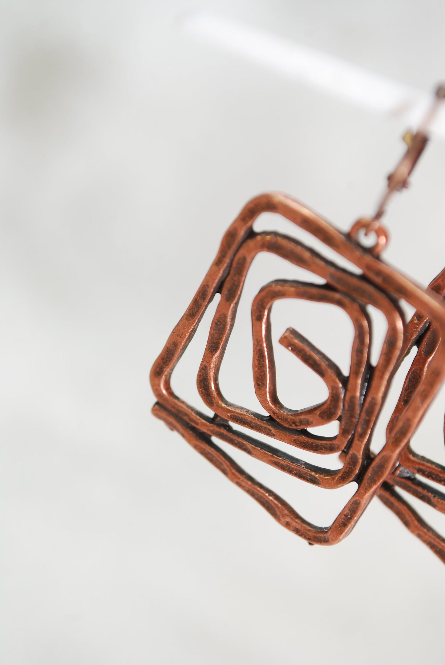 Bohemian-inspired Abstract Earrings with Earthy Tones and Chic Design for Daily and Special Occasions