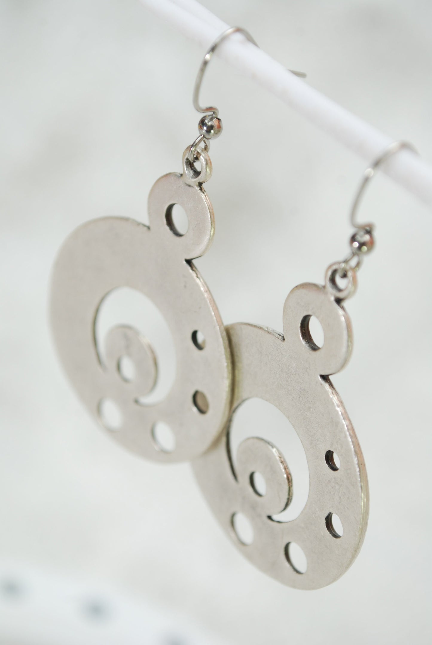 Tribal Circle Earrings - Limited Edition Estibela Geometric Jewelry